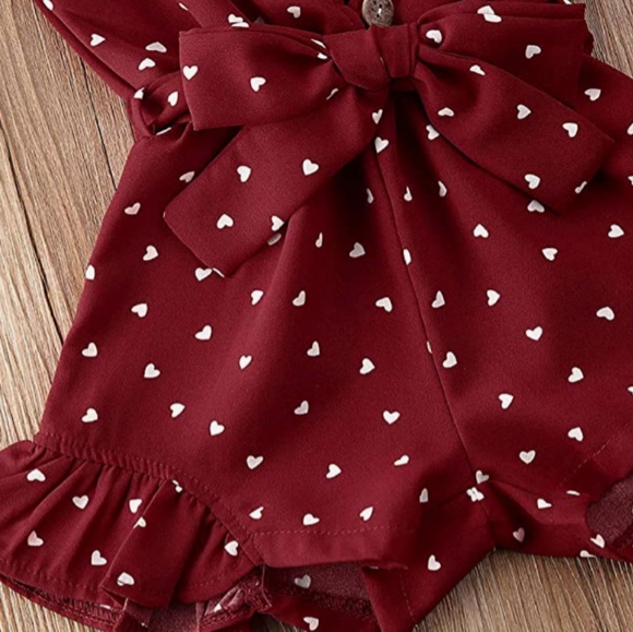 ⭐ HP ⭐ Polka Heart Romper - Picture 8 of 8